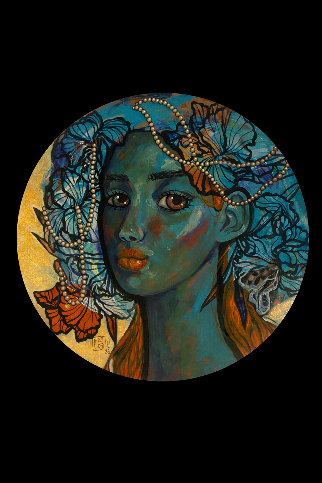 The Enchantress I 24"x 24"