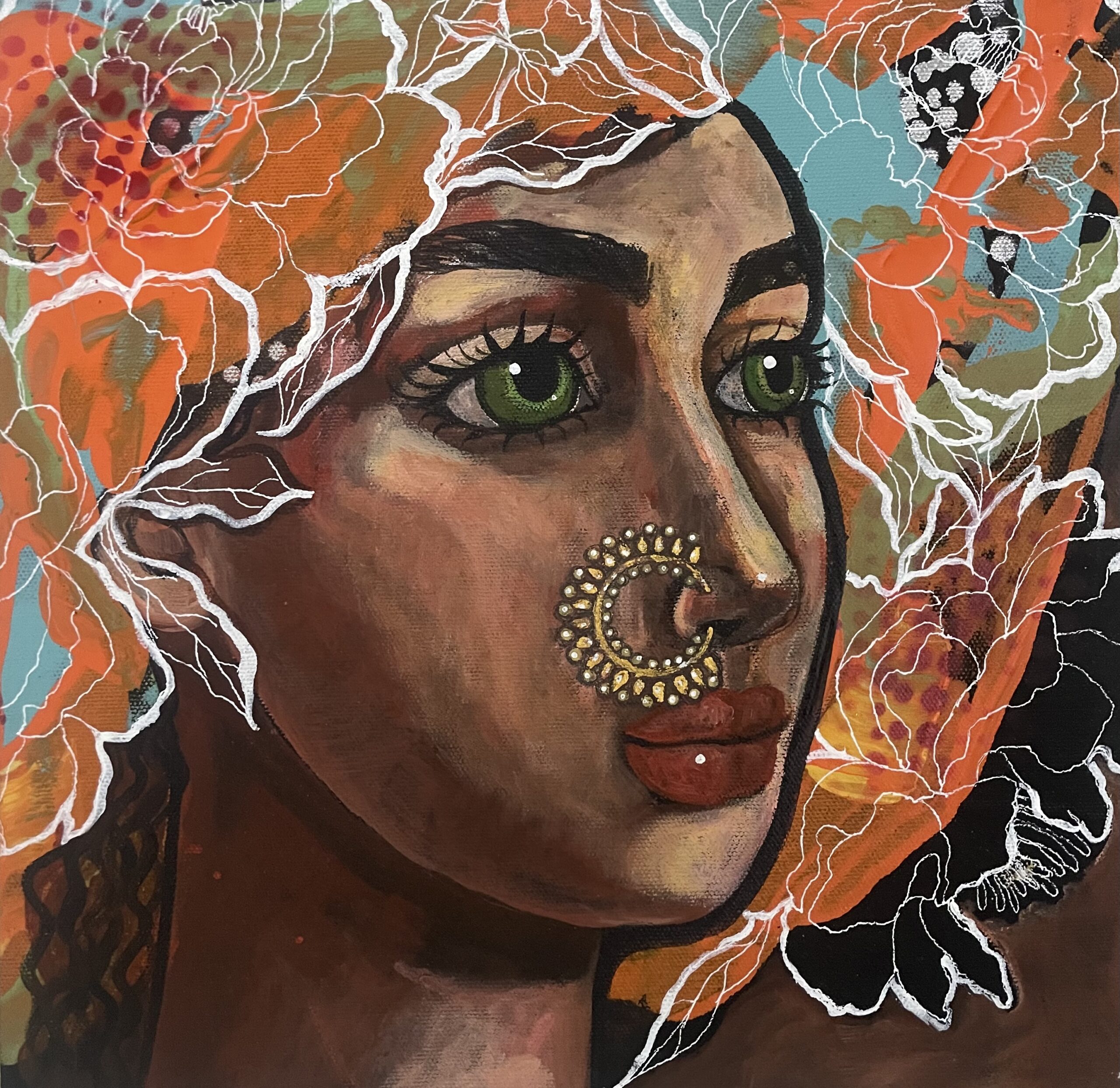 In Nature' Glory II 12"x12"