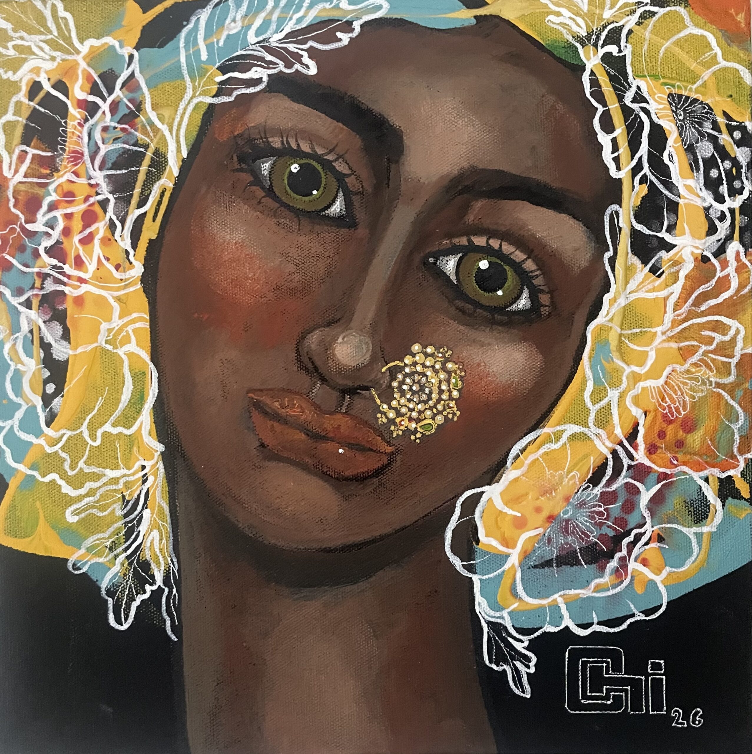 In nature' glory I   12" x 12"